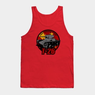 Russian T-26 Tank Tank Top